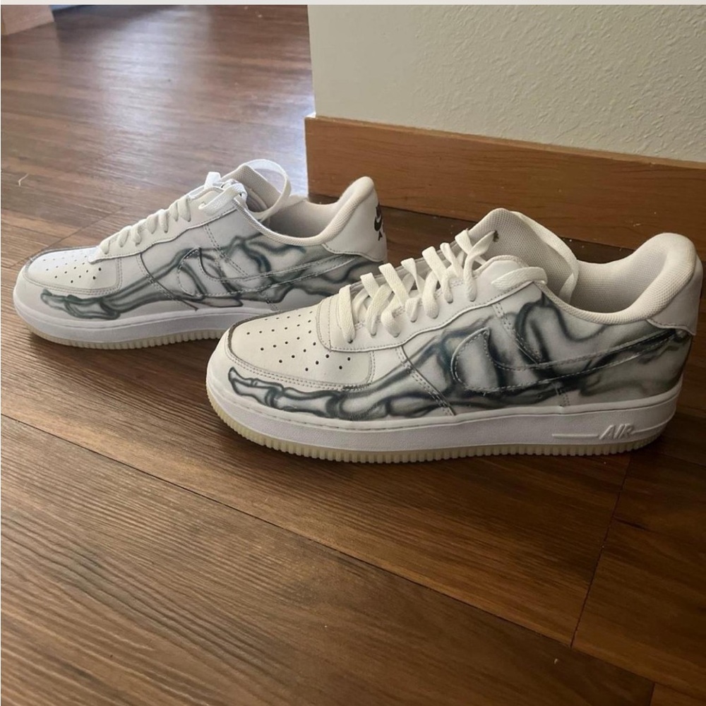 Air Force 1 White Skeleton